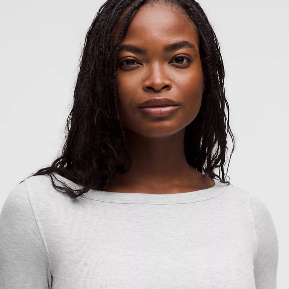 Lululemon Athletica Gray Long Sleeve Top - Picture 4 of 7